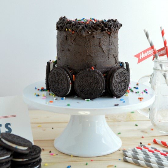 Birthday Cake Oreo Birthday Cake - Recipe photo by Sugar Dish Me