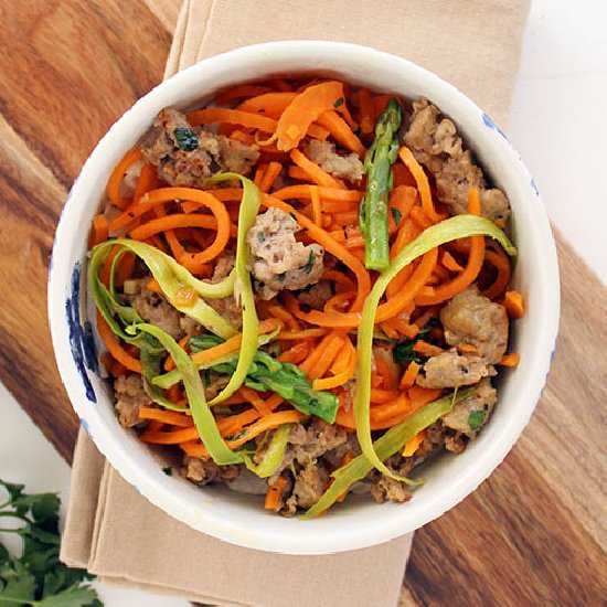Sweet Potato Noodle Pasta - Recipe photo by Inspiralized