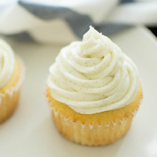 Vanilla Bean Frosting - Recipe photo by maycontainsugar