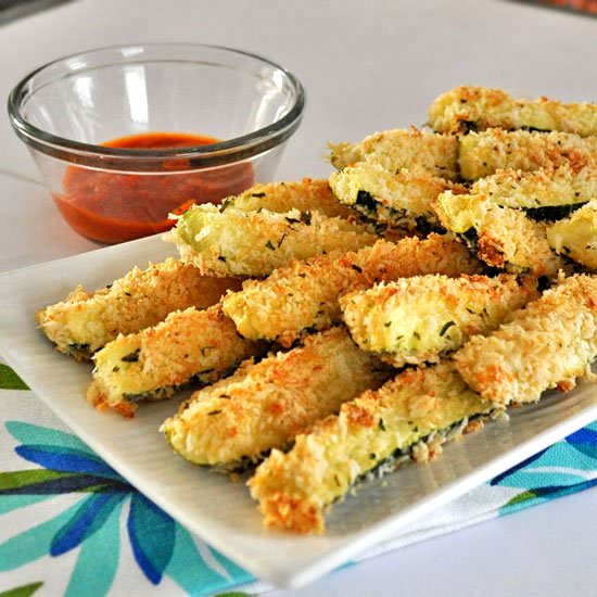 Crispy Baked Zucchini Sticks - Recipe photo by alenatrs