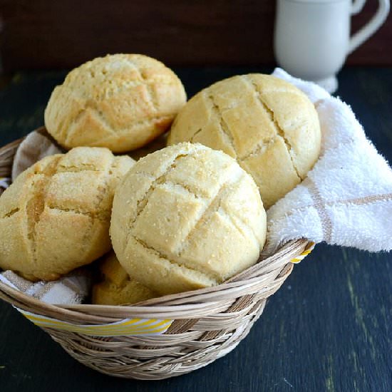 Melon Pan - Recipe photo by Sangeetha