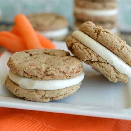 Carrot Cookie Oreo's - Recipe photo by littledairyontheprairie