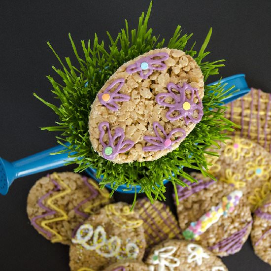 Easter Egg Rice Krispie Treats - Recipe photo by unOriginalMom