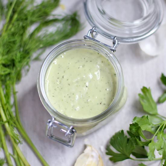 Green Goddess Dressing - Recipe photo by busyinbrooklyn