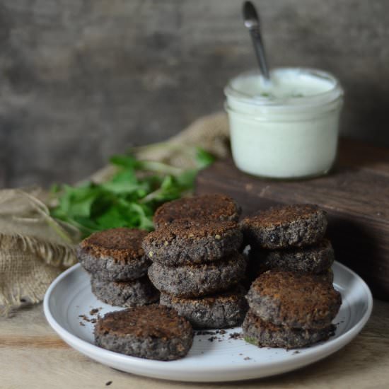 Spicy Black Bean Kebabs - Recipe photo by abrowntable
