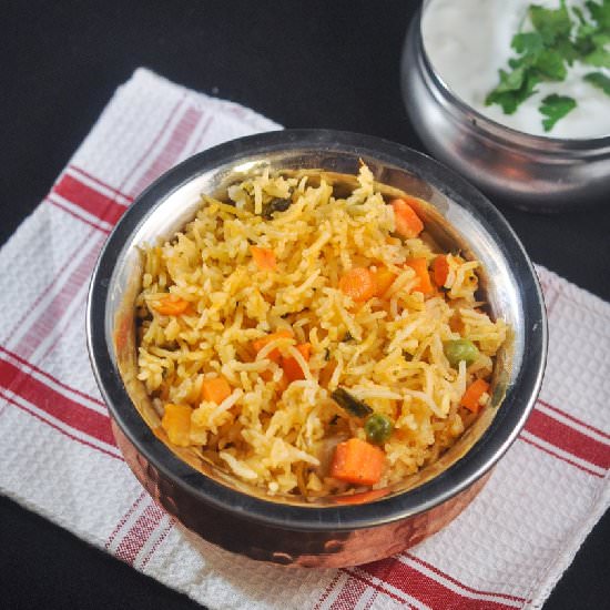 Vegetable Pulao - Recipe photo by shylajapraveen