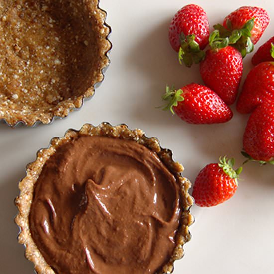 Healthy Chocolate Tarts - Recipe photo by PatriciaTAIC
