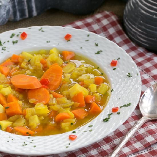 Vegetable Barley Soup - Recipe photo by thatskinnychickcanbake
