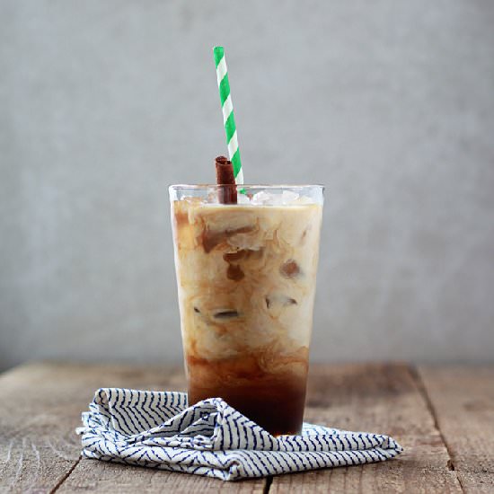 Cinnamon Dolce Iced Coffee - Recipe photo by Kitchen Treaty