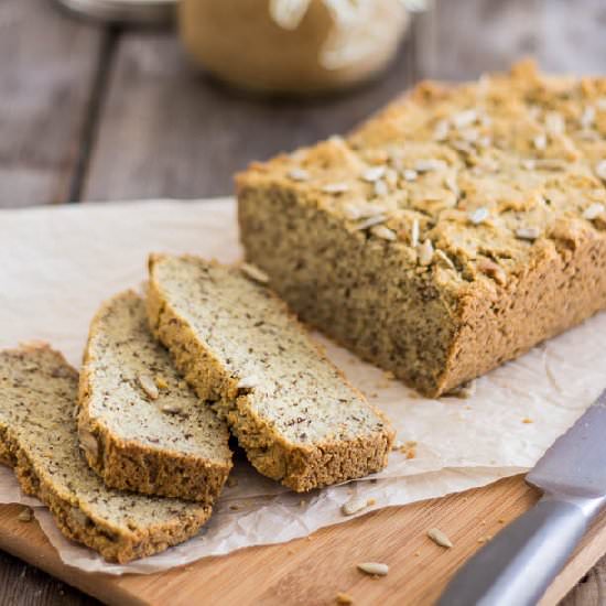 Paleo Bread - Recipe photo by The Healthy Foodie