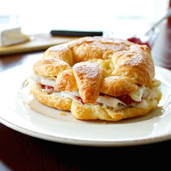 Raspberry and Brie Croissant - Recipe photo by thecravegallery