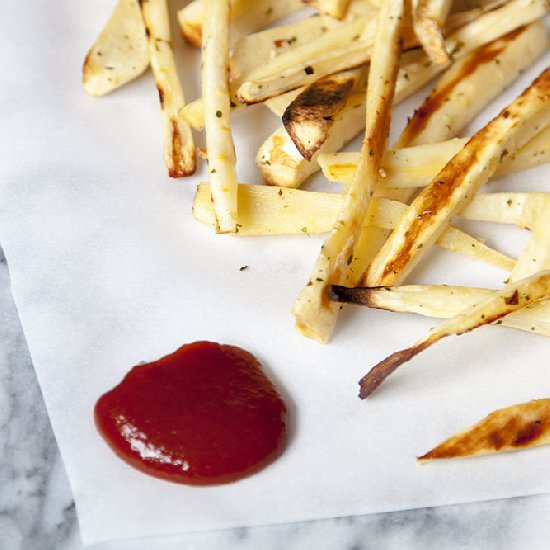 Baked Parsnip Truffle Fries - Recipe photo by thesassylife