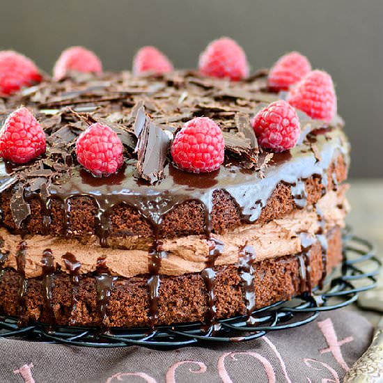 Chocolate Cake - Recipe photo by My Golden Pear