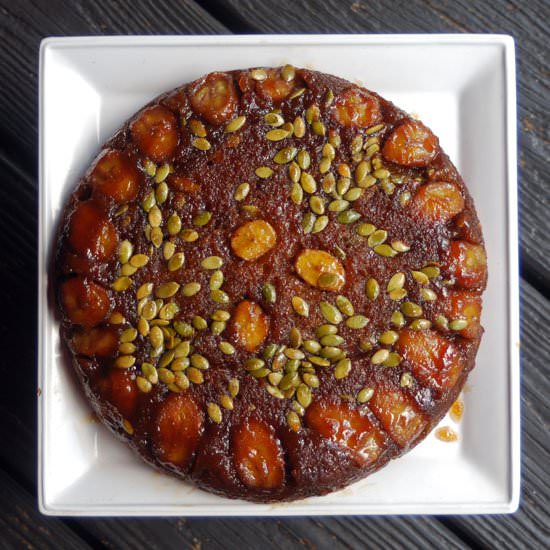 Banana Bread Upside-Down Cake - Recipe photo by loveandduckfat