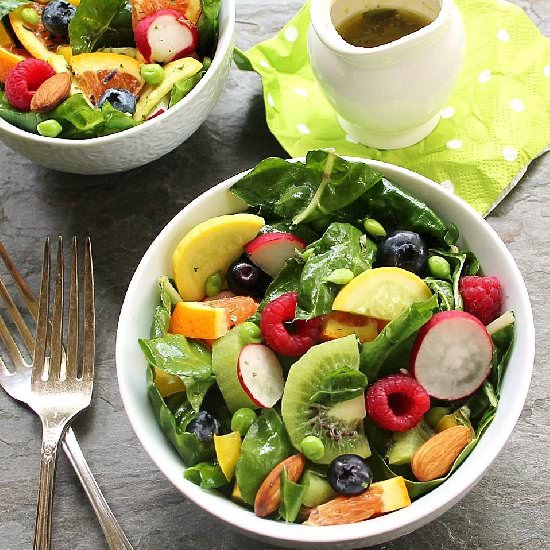 Full Spectrum Energizing Salad - Recipe photo by Inspired Edibles