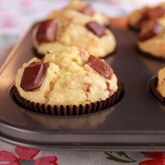 Triple Chocolate Chunk Muffins - Recipe photo by bakingyummies