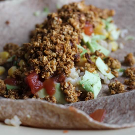 Just-Like-Chipotle Tofu Sofritas - Recipe photo by ciaomama