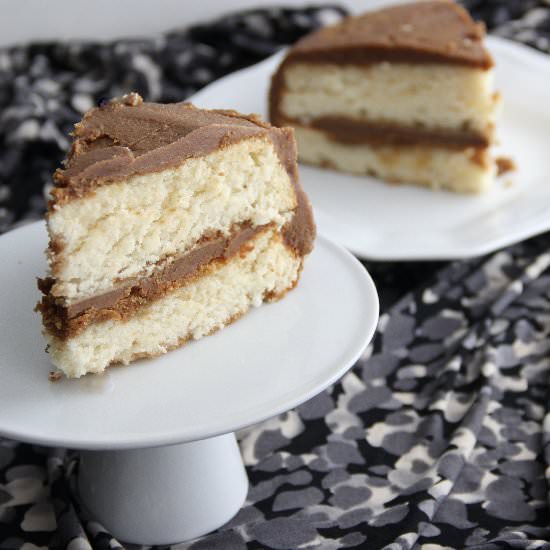 Vanilla-Espresso Chiffon Cake - Recipe photo by danid320