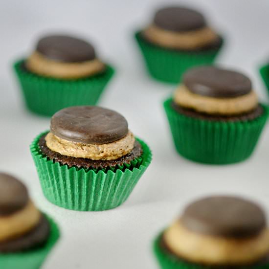 Thin Mint Truffle Cupcakes - Recipe photo by FrostingandaSmile