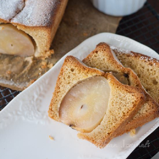 Ginger Pear Cake - Recipe photo by jellib