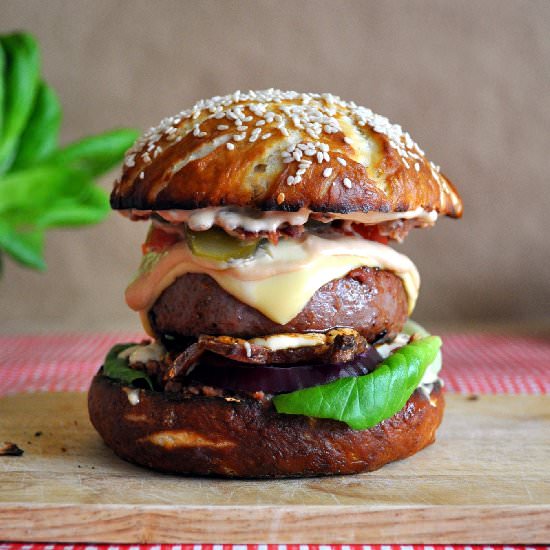 The Burger - Recipe photo by cupcakesandcompany