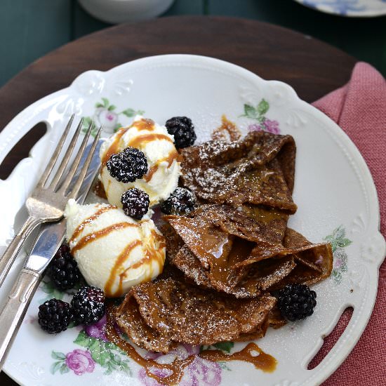 Crepe Silk - Recipe photo by Debjani