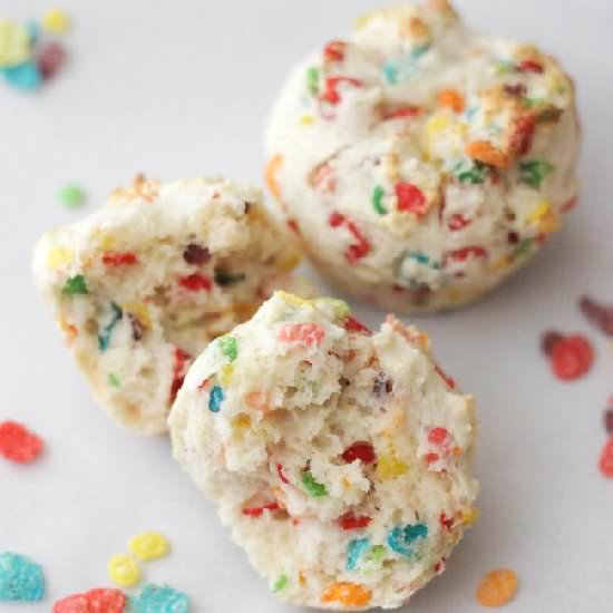 Funfetti Breakfast Muffins - Recipe photo by ThePinningMama