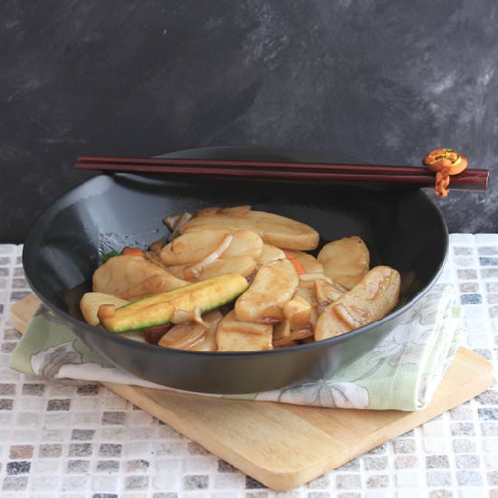 Gnocchi di riso cinesi - Recipe photo by kalejdoskoprenaty