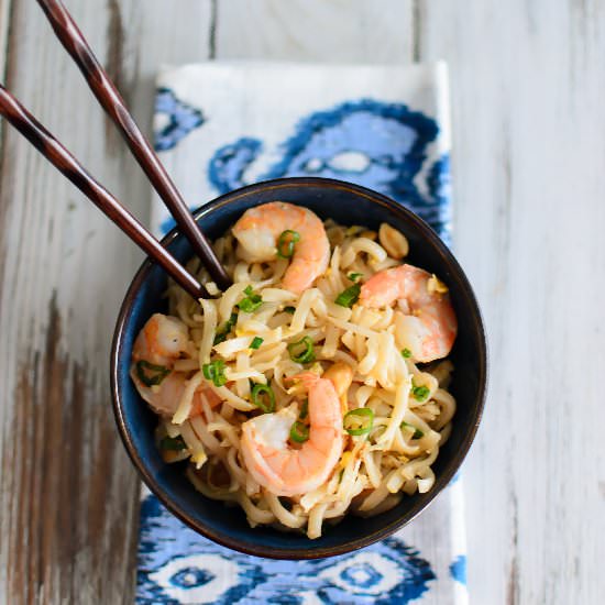 Shrimp Pad Thai - Recipe photo by kitchenjoy