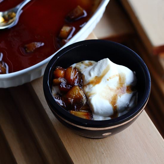 Balsamic Roasted Plums - Recipe photo by littleaccidentsinthekitchen