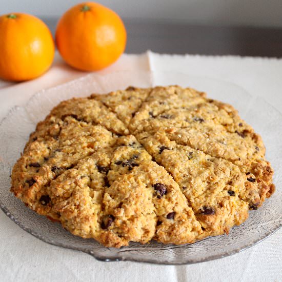 Orange Chocolate Scones - Recipe photo by strawberrychocolate