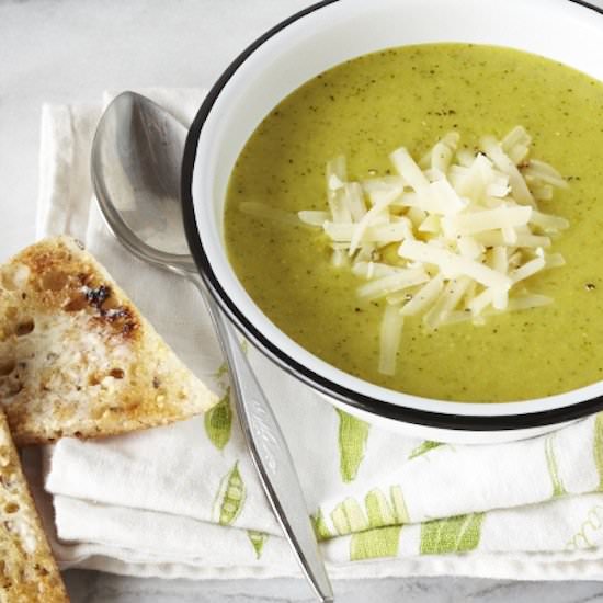 Broccoli & Cheese Soup - Recipe photo by Sweet Potato Chronicles