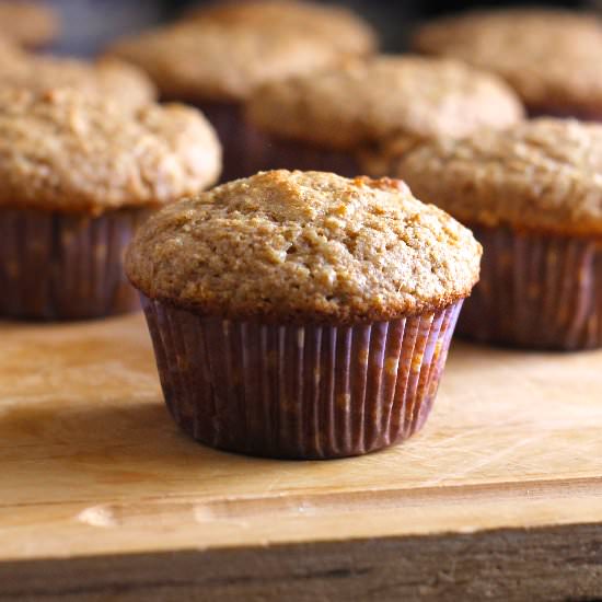 Ginger Peach Muffins - Recipe photo by Whereyourtreasureis