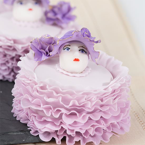 Mini Bonnet Frill Cake - Recipe photo by bobbiebakes