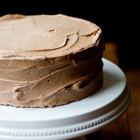 Fudgy Black and White Devil’s Food - Recipe photo by KeepItSweet