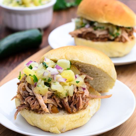 Hawaiian BBQ Pineapple Pulled Pork - Recipe photo by The Spice Kit Recipes
