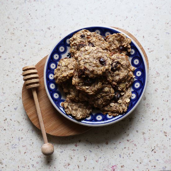 Lazy Oatmeal Cookies - Recipe photo by CMM