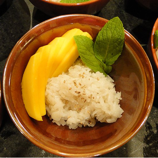 Sticky Rice with Mango - Recipe photo by Something New For Dinner