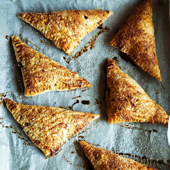 Apple Rum Triangles - Recipe photo by boxofspice