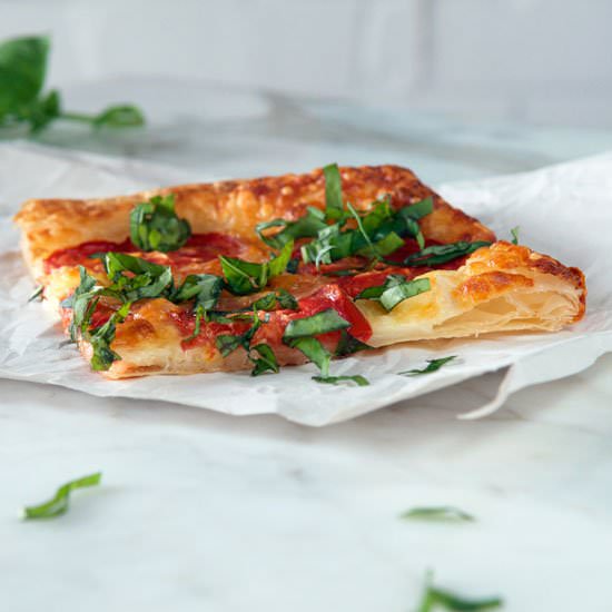 Tomato Tart (or Pizza!) - Recipe photo by Blah Blah Magazine