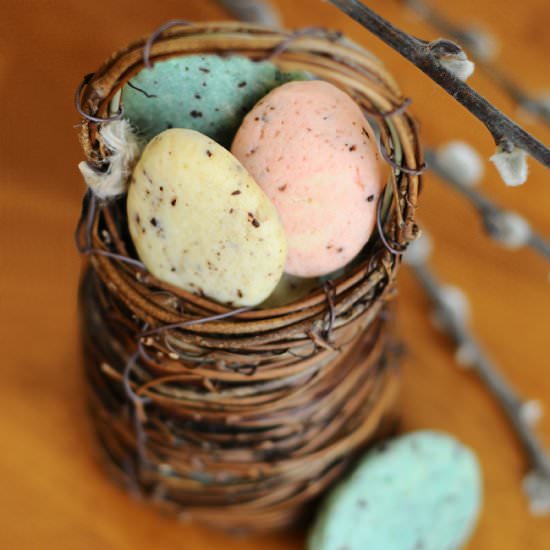 Robins Egg Speckled Cookies - Recipe photo by theminiaturemoose