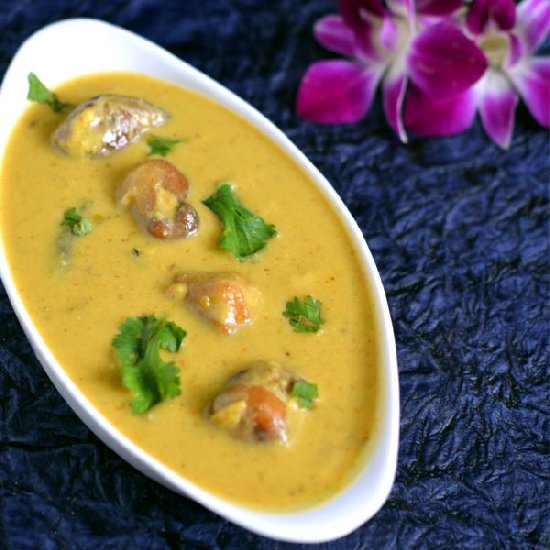 Kadhi Pakoda | Kadhi Chawal - Recipe photo by Indian Khana