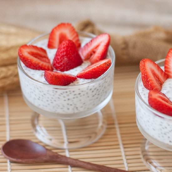 Chia Pudding - Recipe photo by Aromas e Sabores