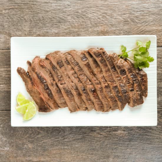 Marinated Carne Asada - Recipe photo by serenabakessimplyfrom scratch