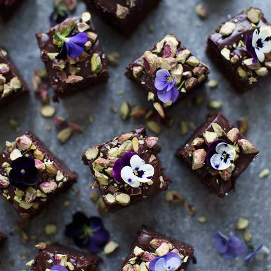 Brownies with Salted Fudge Frosting - Recipe photo by dagmarskitchen.se