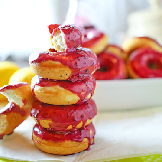 Lemon Poppy Seed Donuts - Recipe photo by Kleinworth &amp; Co