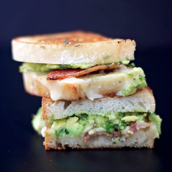 Guacamole Bacon Grilled Cheese - Recipe photo by B.Britnell