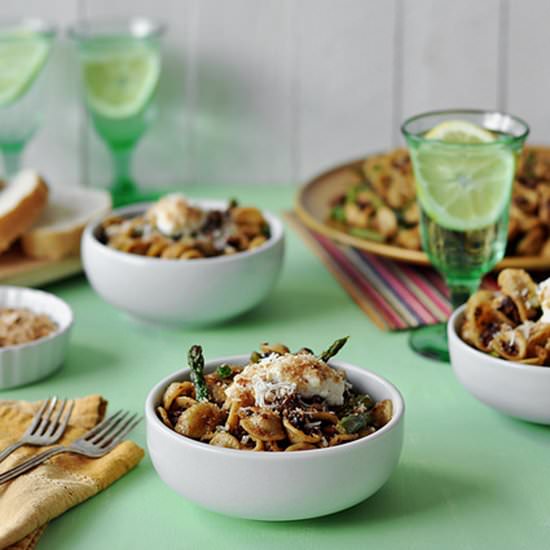 Orecchiette with Asparagus - Recipe photo by Candid Appetite