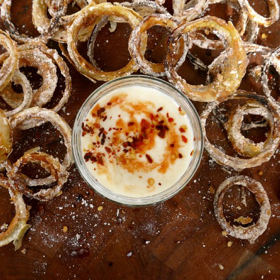 Spicy Garlic Aioli - Recipe photo by sciencewiththat