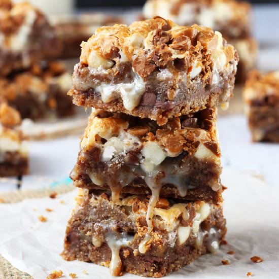Oatmeal Cream Pie Gooey Bars - Recipe photo by lifeloveandsugar